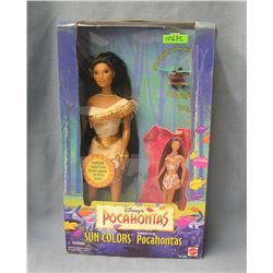 Vintage Pocahontas figural doll