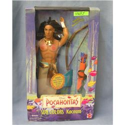 Vintage Pocahontas figural doll