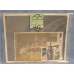Collection of vintage sports photos