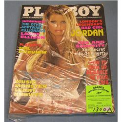 Vintage Playboy magazine featuring Jordon