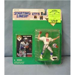 Vintage Drew Bledsoe football action figure