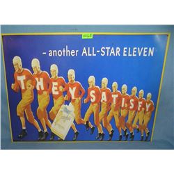 Chesterfield cigarettes all star football team retro