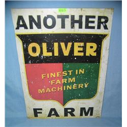 Finest Farm machinery retro style advertising sign