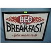 Image 1 : Bed and Breakfast retro style advertising sign