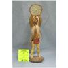 Image 1 : Hand painted American Indian figure