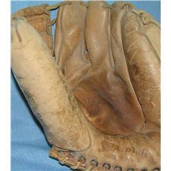Wayne Causey autographed model baseball glove