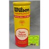Image 1 : Vintage can of Wilson tennis balls in all tin case