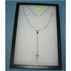 Vintage rosery bead set