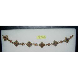 Antique micro mosaic bracelet