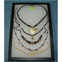 Collection of vintage necklaces