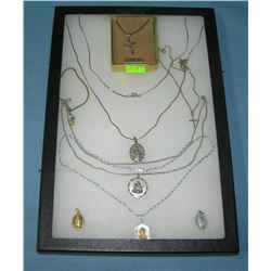 Collection of vintage religious jewelry