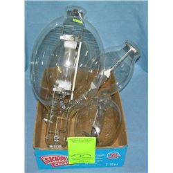 Group of vintage oversized light bulbs