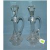 Image 1 : Pair of crystal decanters