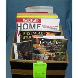 Box full of estate books