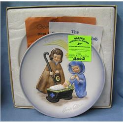 Vintage Hummel collectors plate