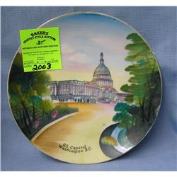 Vintage US Capital collectors plate