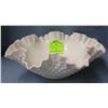 Image 1 : Fenton Milk Glass hobnailed patterned fruit bowl