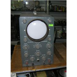 Vintage oscilloscope laboratory model