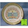 Image 1 : Early lighthouse souvenir plate