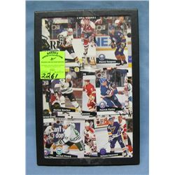Collection of vintage hockey cards