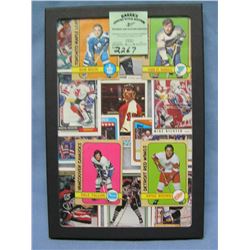 Collection of vintage hockey cards