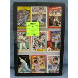 Collection of vintage Mark McGwire Baseball cards