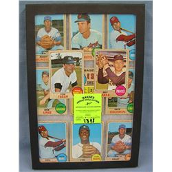 Collection of vintage Topps baseball cards