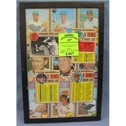 Collection of vintage Topps baseball cards