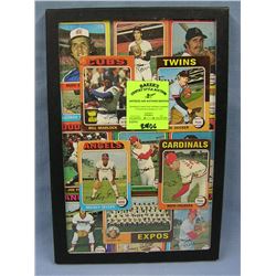 Collection of vintage1975 Topps baseball cards