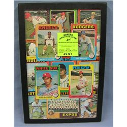 Collection of vintage1975 Topps baseball cards