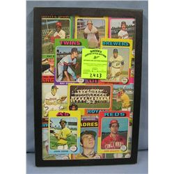 Collection of vintage1975 Topps baseball cards