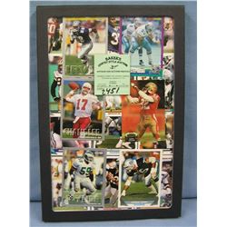 Collection of vintage all star football cards