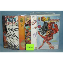 Group of early Shi comic books