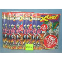 Marvel Xforce first edition comic books
