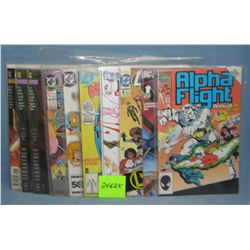 Group of vintage first edition comic books