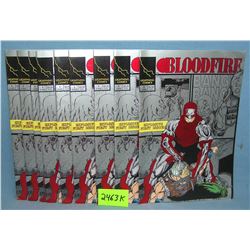 Blood Fire first edition comic books