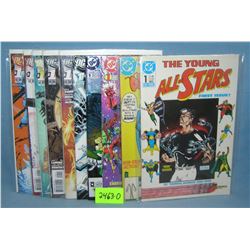 Group of vintage DC first edition comic books