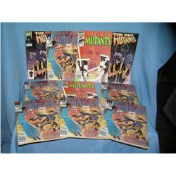 Collection of the new mutants comics