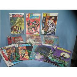 Collection of vintage Shadowman comic books