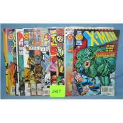 Group of vintage Marvel comic books