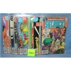 Group of vintage DC comic books