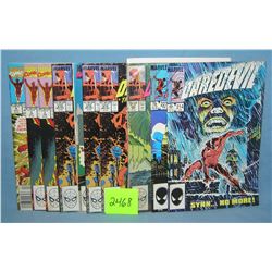 Group of vintage Marvel comic books