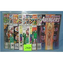 Group of vintage Marvel comic books