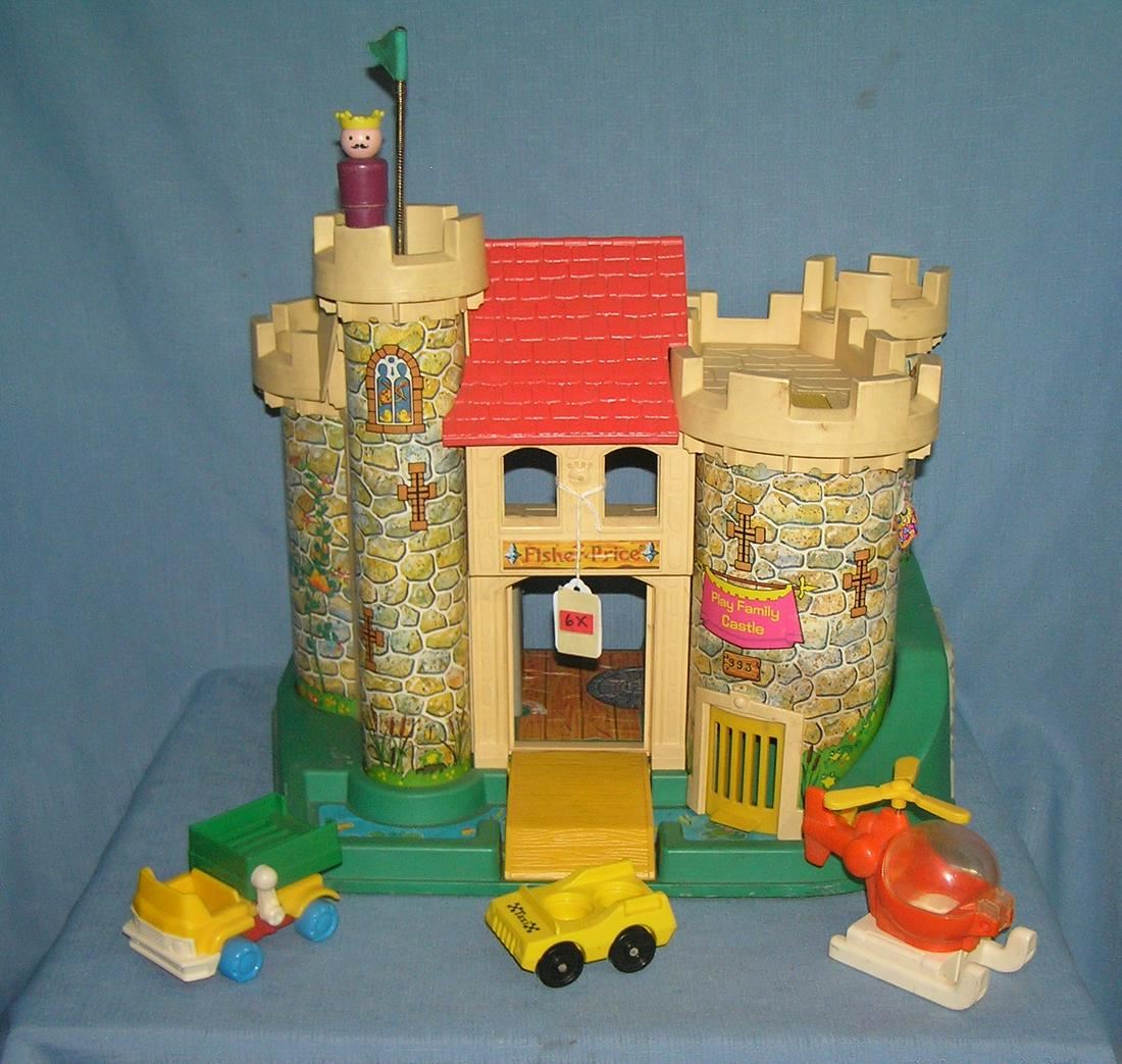 fisher price play family castle