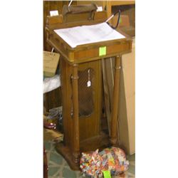 Antique walnut Lectern
