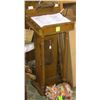 Image 1 : Antique walnut Lectern