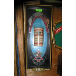 Budweiser 12 oz. can advertising display piece