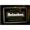 Image 1 : Early Heineken illuminated wall display piece