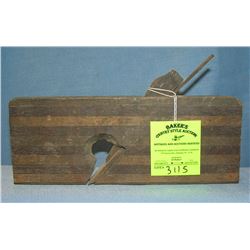 Antique wood plane