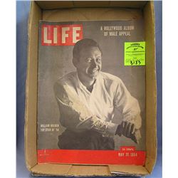 Early LIFE magazine with William Holden